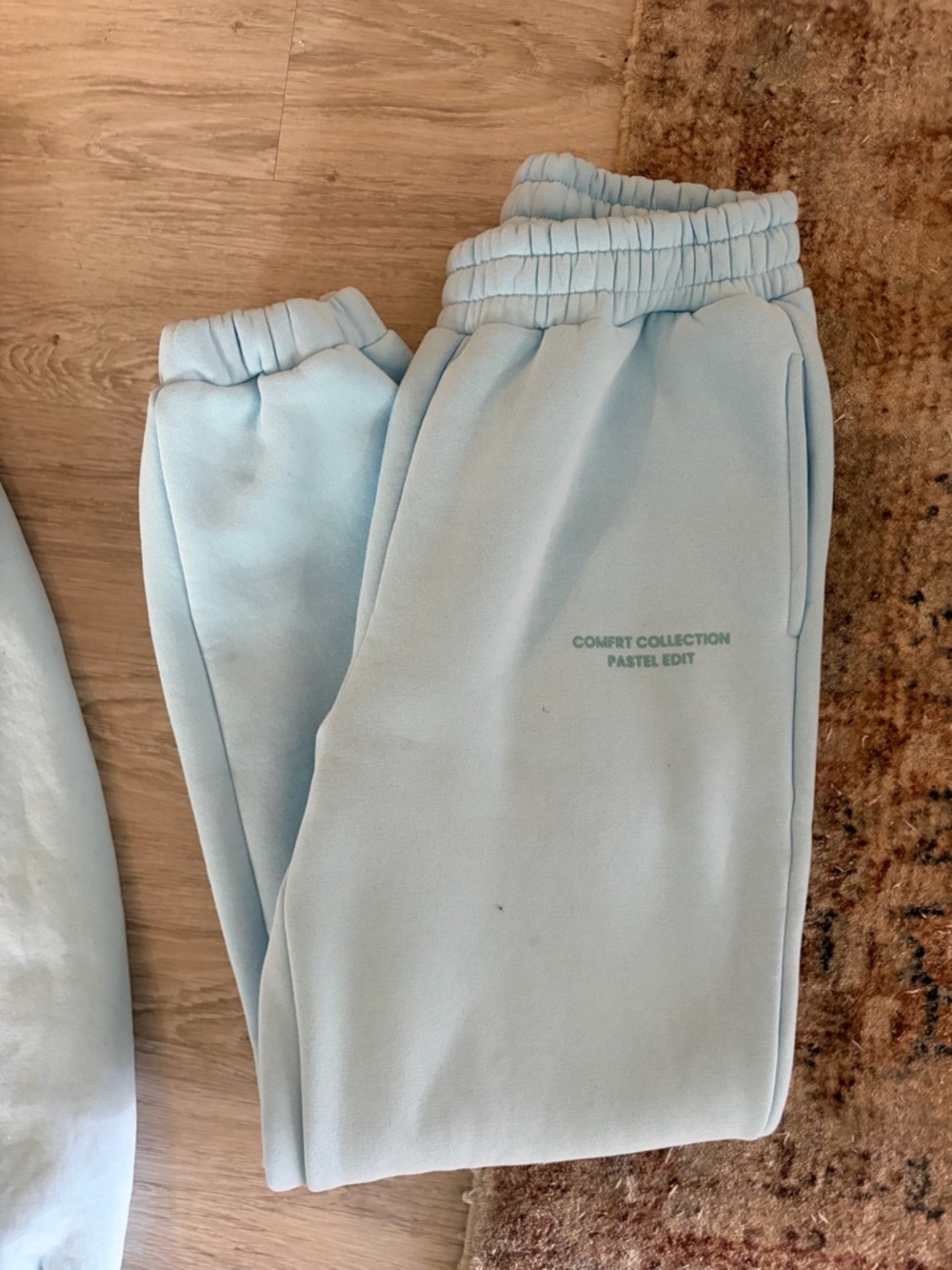 Comfrt Light Blue Hoodie & Sweatpants Set - Picture 2 of 6